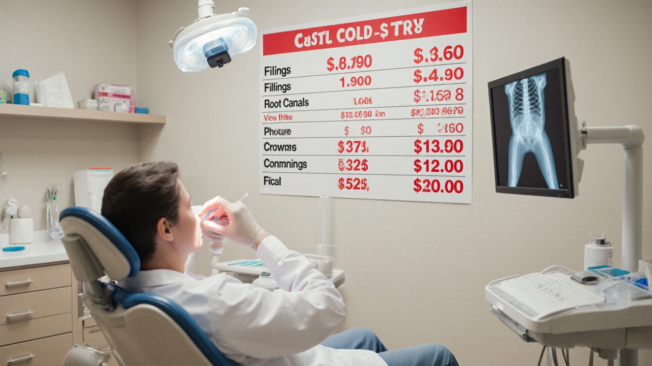 Kolik stojí zubař v USA? Průměrné ceny za běžné zubní léčby v roce 2025