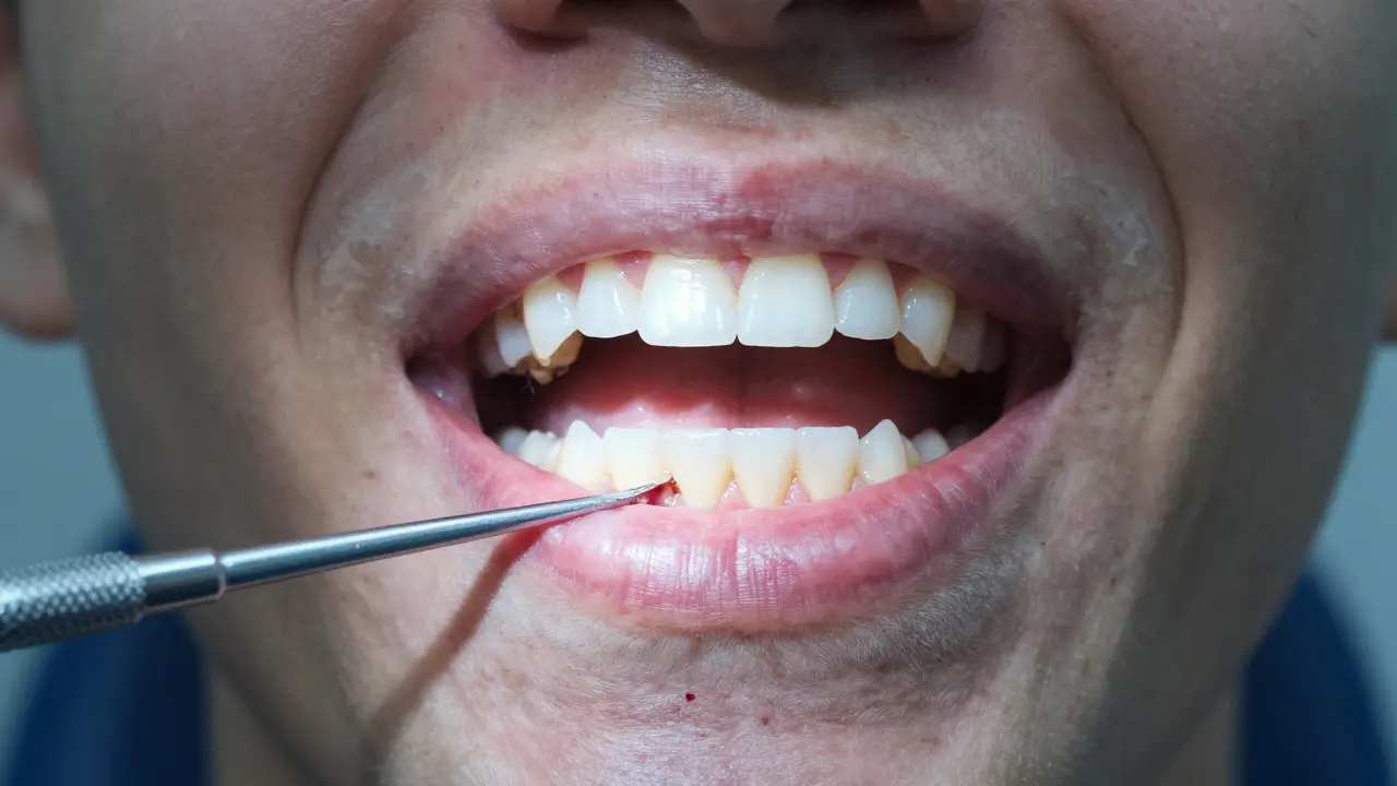 Zubní kámen pod dásní: jak ho odstranit a co vás čeká při léčbě