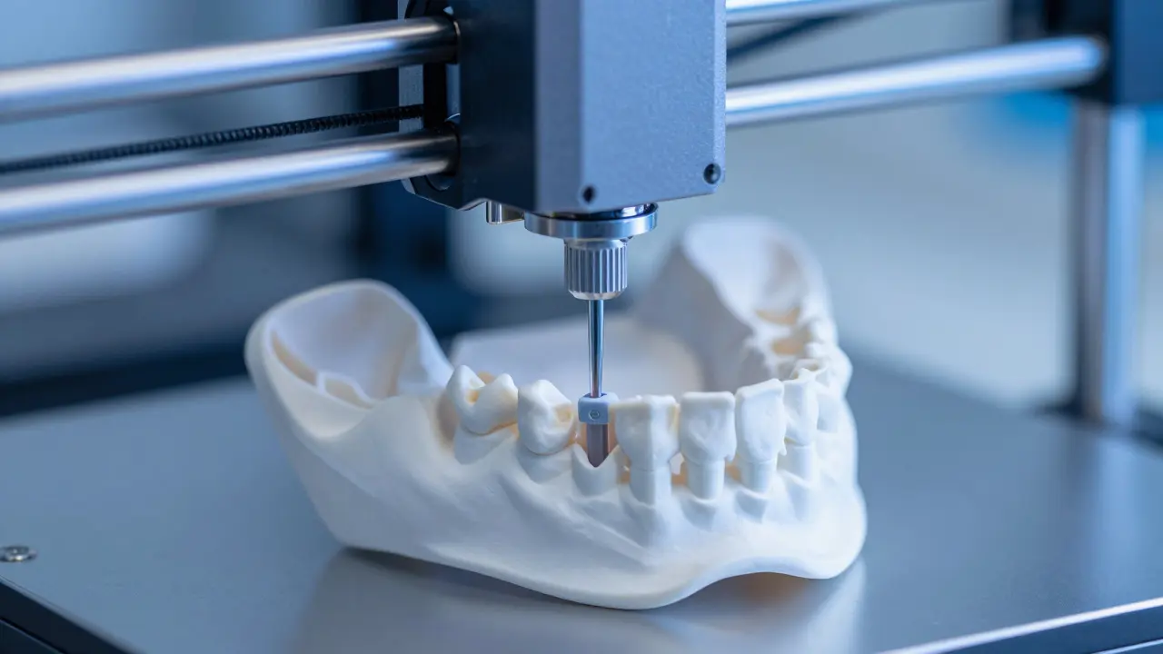 3D tiskárna vyrábí maxilofaciální protézu