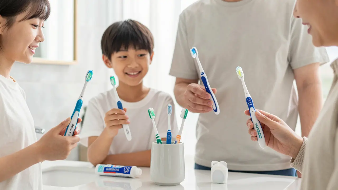 Curaprox kartáčky: Jak vybrat ideální kartáček pro každého člena rodiny