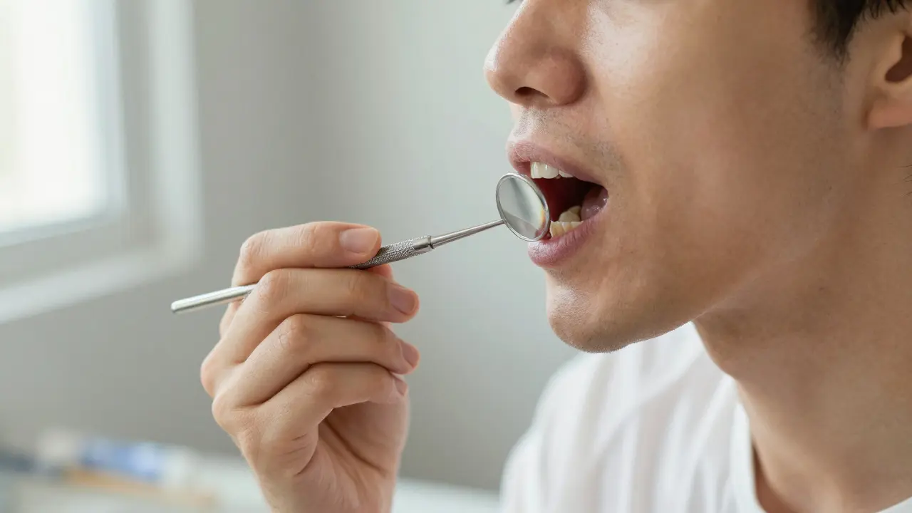 Dentální zrcátko: Jak ho používat pro kontrolu stavu zubních výrůstků