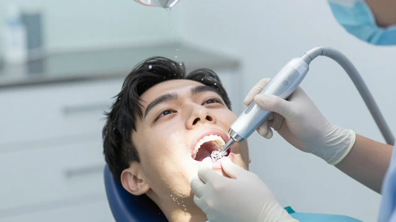 Odhalte tajemství ultrasonického čištění zubů: jak to funguje a proč je to lepší než klasické čištění