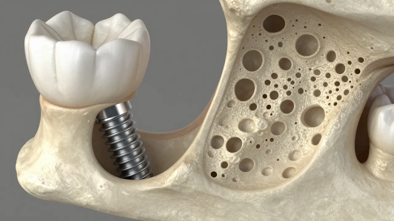 Jak zubní implantáty pomáhají při osteoporóze: Klíč k pevným kostem a zdravému úsměvu